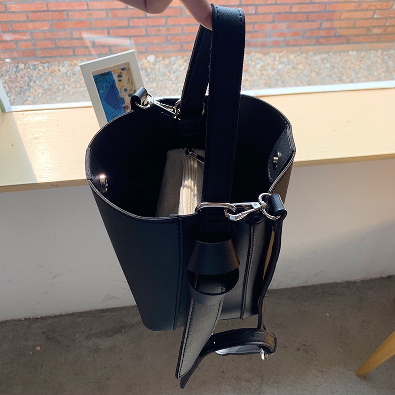 Túi Đeo Vai Cỡ Lớn Màu Sắc Đơn Giản Tùy Chỉnh Phong Cách Hàn Quốc Thời Trang Cho Nữ