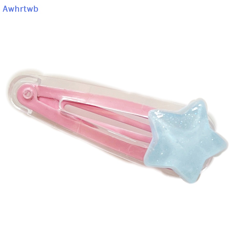 Kẹp Tóc Hình Ngôi Sao Màu Kẹo Ngọt Ngào Cho Nữ Mới