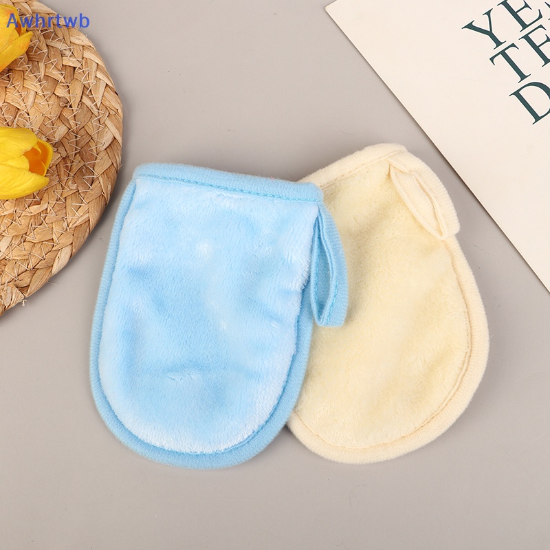 Găng Tay Tẩy Trang Bằng Sợi Microfiber Mềm Mại Có Thể Tái Sử Dụng