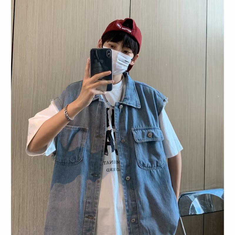 Áo Sơ Mi Tay Ngắn Màu Trơn Đơn Giản Thời Trang Mùa Hè Cho Nam