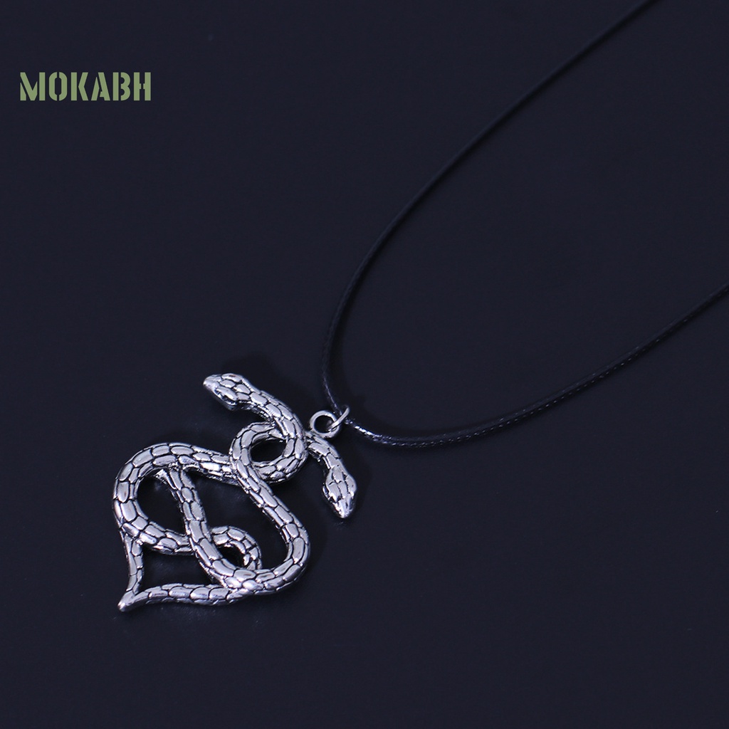 [Mới] Vòng cổ Mặt Hình Rắn Mạ Điện Phong Cách Punk Cá Tính Trang Trí Vòng cổ Cổ Điển Dành Cho Nữ