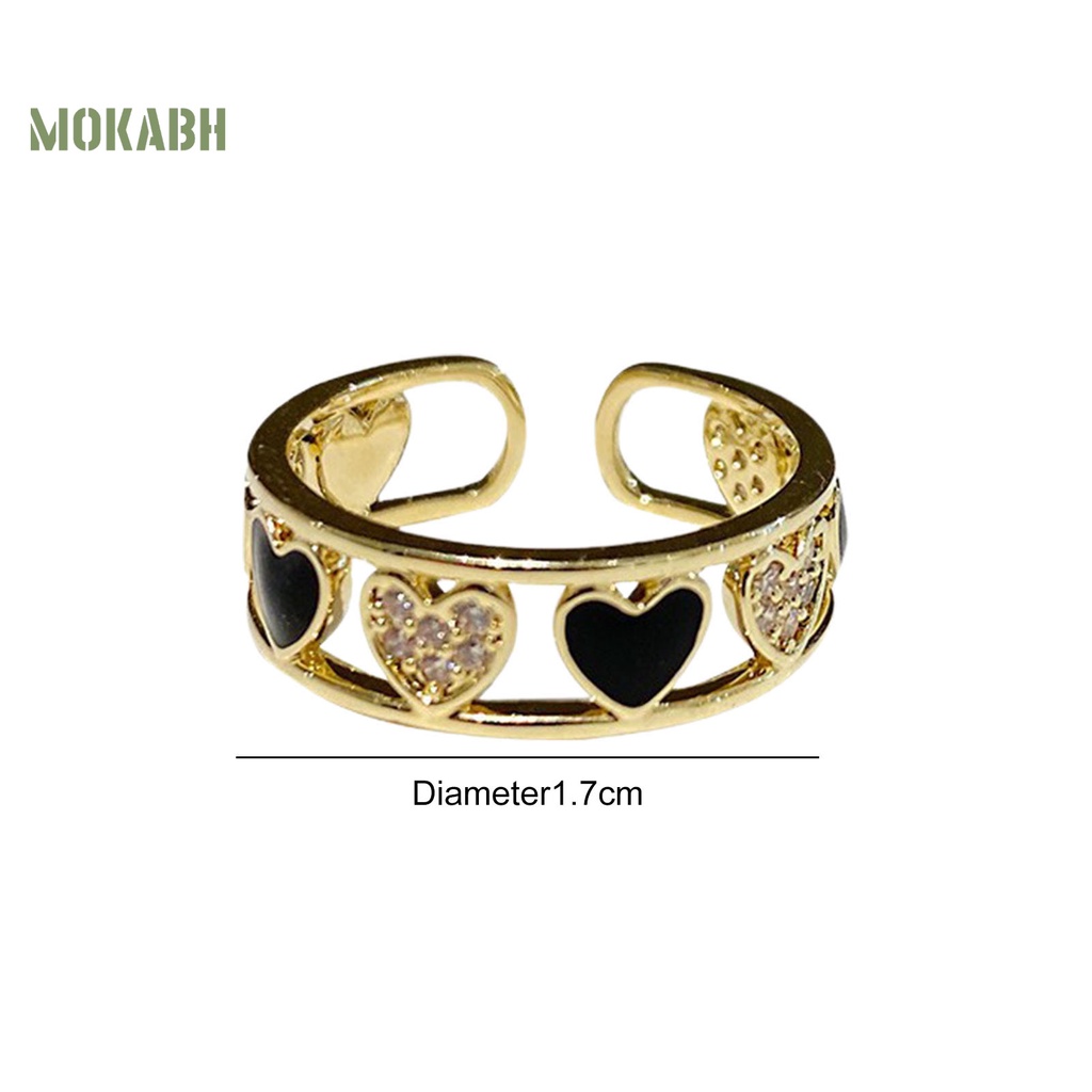 Vòng Đeo Tay Khoét Lỗ Hình Trái Tim Phong Cách Vintage Mới