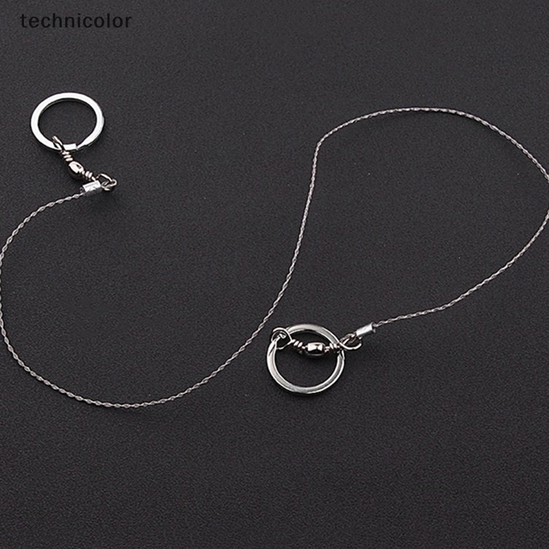 Cưa Dây Kỹ Thuật Gọn Nhẹ Với Tay Cầm Xoay Được Bền Bỉ Dùng Khi Đi Cắm Trại / Đi Bộ Đường Dài