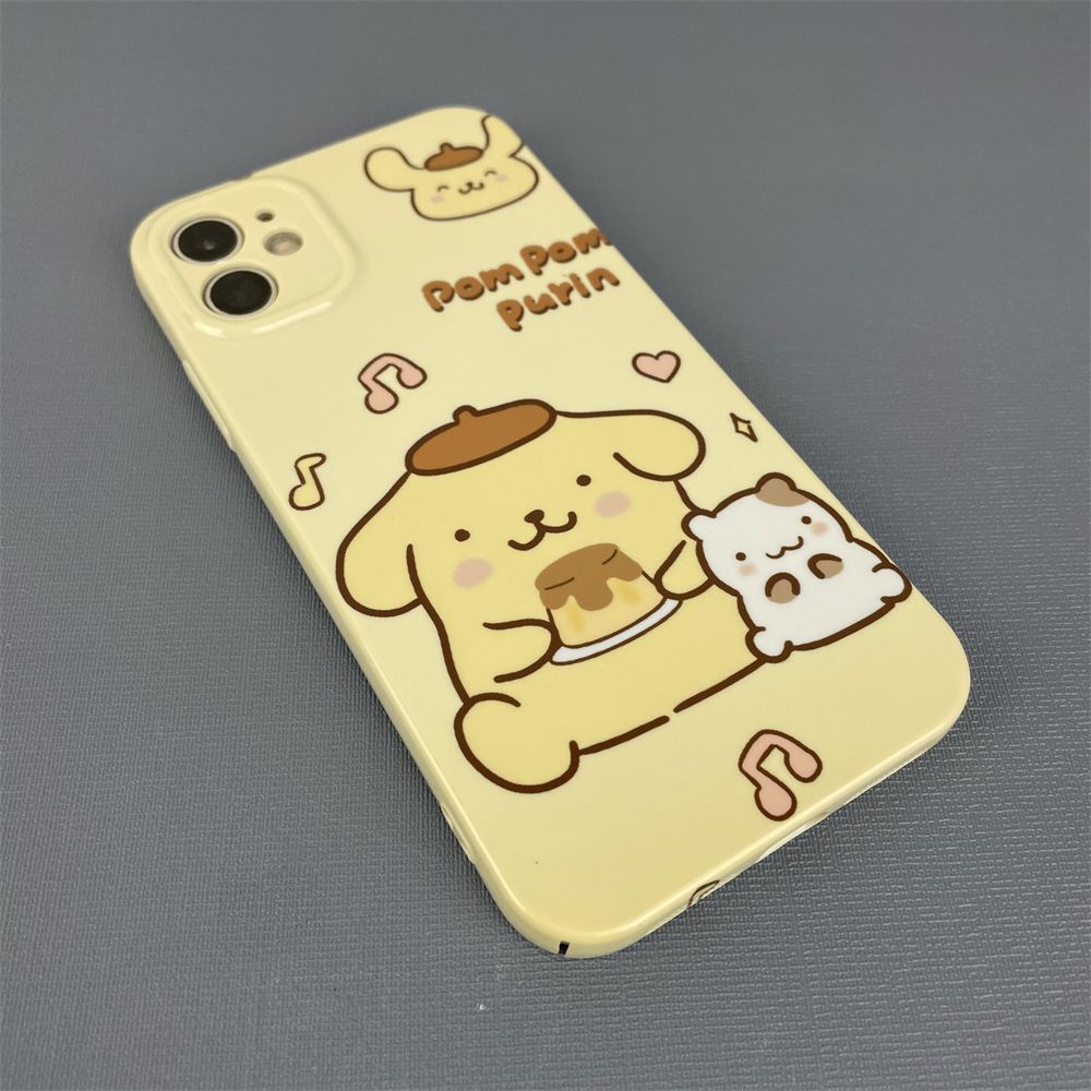 Ốp Điện Thoại Họa Tiết Hoạt Hình Chú Chó Pudding Dễ Thương Cho xpro xrmax 14pro / Apple 12 LPTT 1113