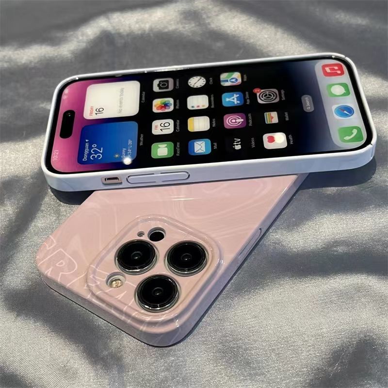 Ốp Điện Thoại Cứng Siêu Mỏng In Chữ Tiếng Anh 14pro 14 Cho iPhone13