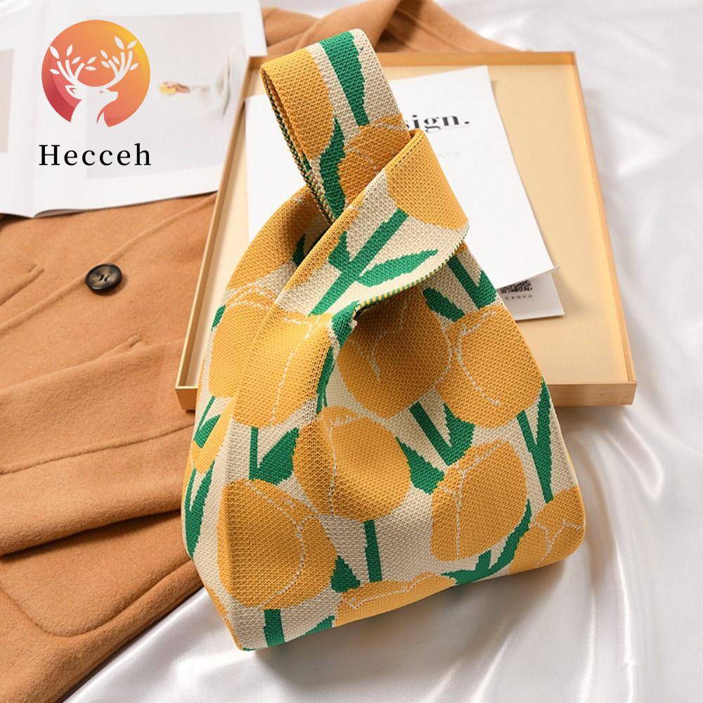 Túi Mua Sắm Đeo Cổ Tay Đan Len Có Thể Tái Sử Dụng Cho Nữ