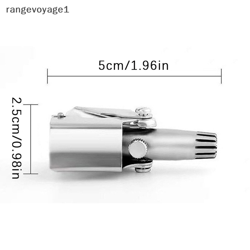 Kéo Tỉa Lông Mũi Chuyên Nghiệp Bằng Thép Không Gỉ [rangevoyage1]