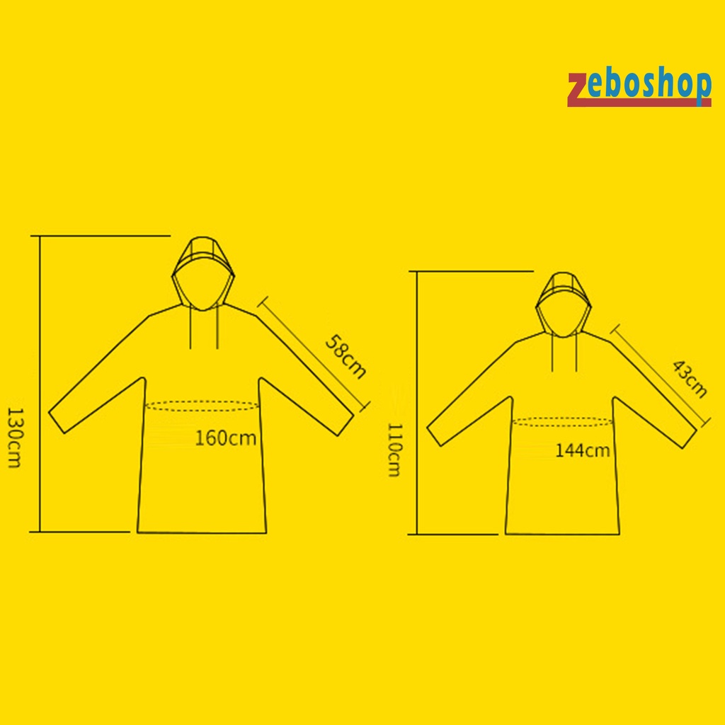 Áo Mưa Dày Dặn Siêu Nhẹ Chống Thấm Nước Dùng Một Lần Tiện Dụng