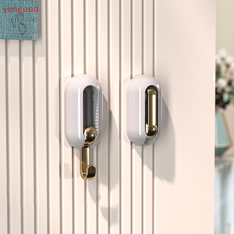 (YGD) Dụng Cụ Đa Năng Xoay 360 Độ° Móc Treo Chìa Khóa Gắn Tường Tiện Dụng Giá Đỡ