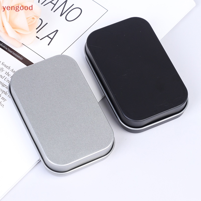 Hộp Đựng Tiền Xu / Chìa Khóa Sinh Tồn Nắp Lật Bằng Thiếc Nhỏ Gọn Tiện Dụng