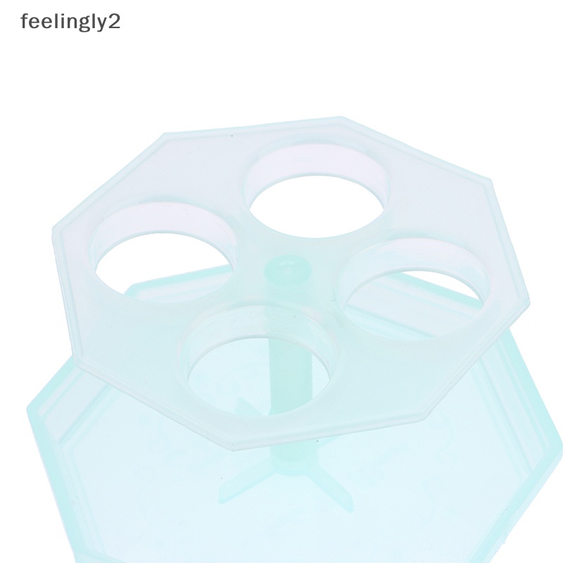 Xô Phơi Khô Cọ Trang Điểm Kèm Giá Đỡ Tiện Dụng