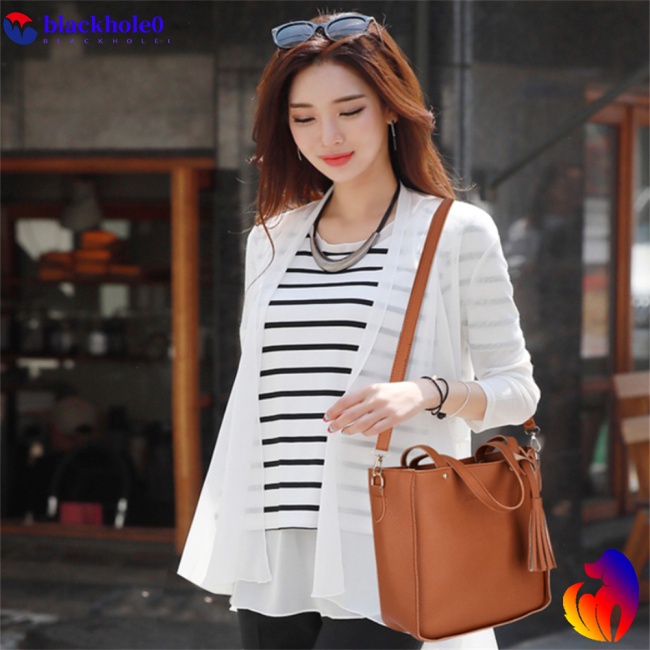 Bộ 4 Túi Đựng Điện Thoại / Máy Tính Bảng Họa Tiết Vỏ Quả Vải Có Khóa Kéo Chống Mòn Cho Mẹ Và Bé