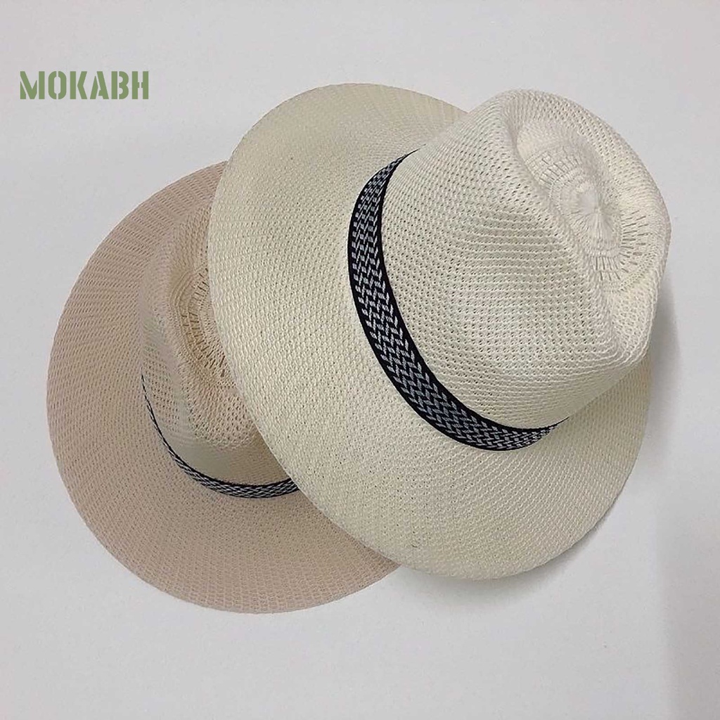 Mũ Rộng Vành Chống Nắng Chất Liệu Thân Thiện Với Da Thời Trang Đi Biển Mùa Hè Cho Nam
