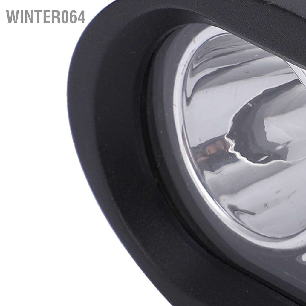 Winter064 4in 20W Đèn LED 2 Đầu Lái Sương Mù Cho Xe Ô Tô Tải ATV Thuyền Máy Đen
