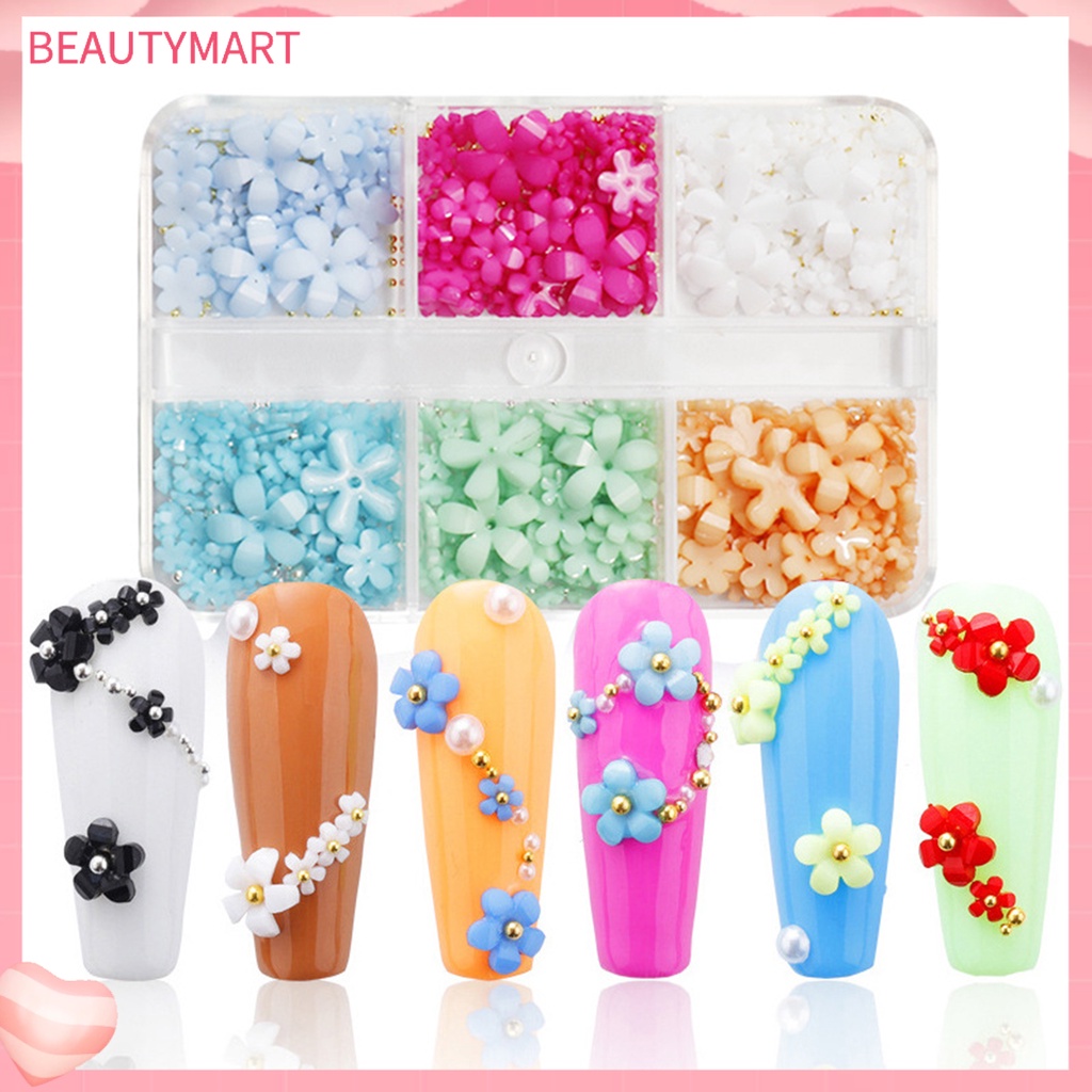 1 Bộ Phụ Kiện Trang Trí Móng Tay Tạo Hiệu Ứng Lấp Lánh Chống Thấm Nước