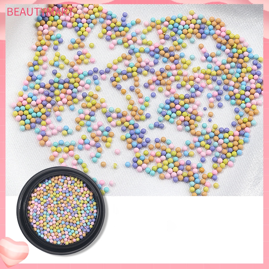 1 Hộp Hạt Hợp Kim 3D Nhiều Màu Sắc Dùng Trang Trí Móng Tay Nghệ Thuật