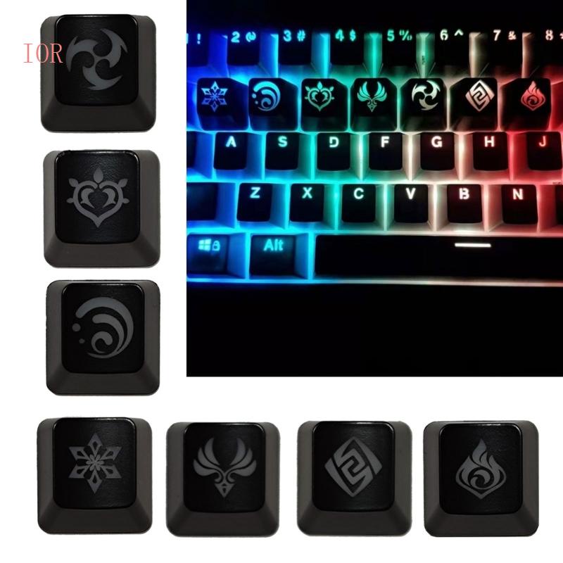Nút Bàn Phím OEM Bằng ABS In Hình Nhân Vật Anime Cho Cherry MX Players R4 Hei