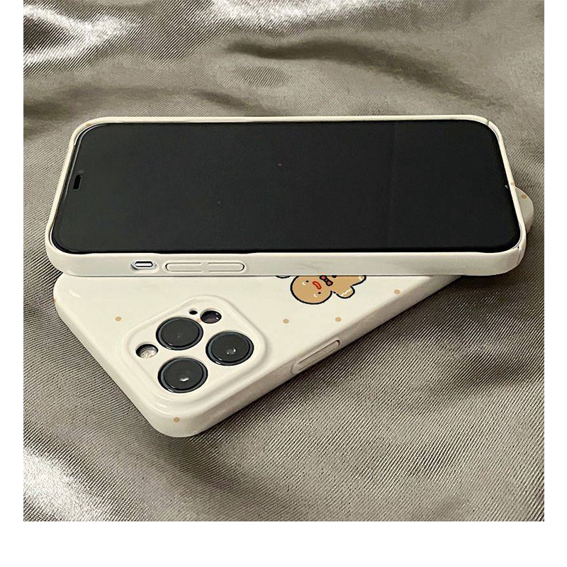 Ốp Điện Thoại Dẻo Họa Tiết Ba Con Vật Đơn Giản Chống Sốc Cho iphone 14 13 12 11 pro max 7 8 plus x xs xr xsmax