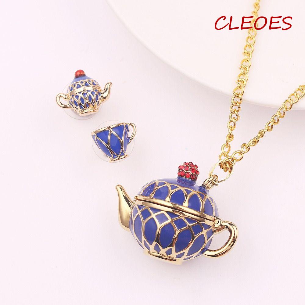 Vòng cổ Dài Mặt Ấm Trà / Tách Cà Phê Thủ Công Sáng Tạo