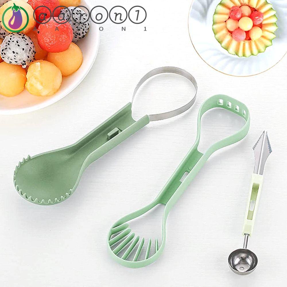 Aaron1 Muỗng Múc Trái Cây / Salad Bằng Thép Không Gỉ DIY