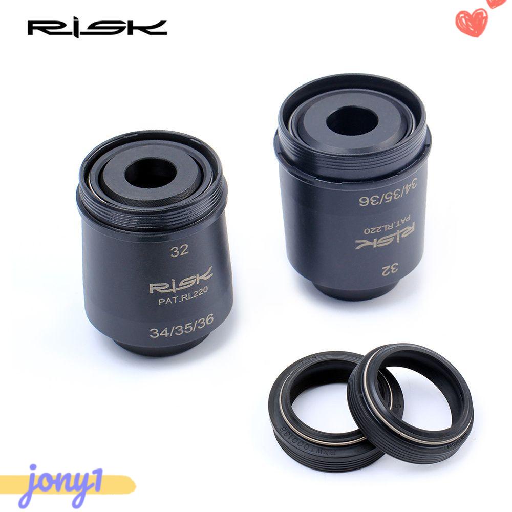 Vòng Niêm Phong Chống Bụi Bẩn Bằng Sợi Carbon Cho Phuộc Xe Đạp 32 / 34 / 35 / 36mm