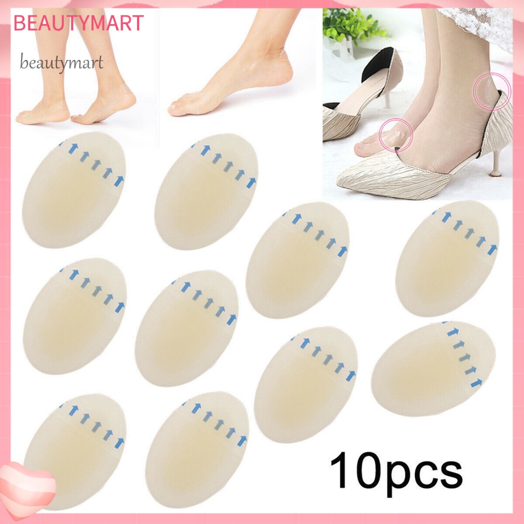 Bộ 10 Miếng Dán Chống Mòn Chống Thấm Nước Chăm Sóc Bàn Chân Dành Cho Nữ