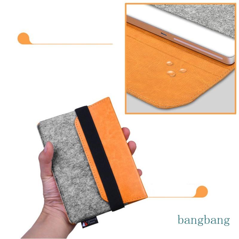 Bao Da Máy Tính Bảng PU + Nỉ Mềm Có Thể Giặt Cho Magic Trackpad 2