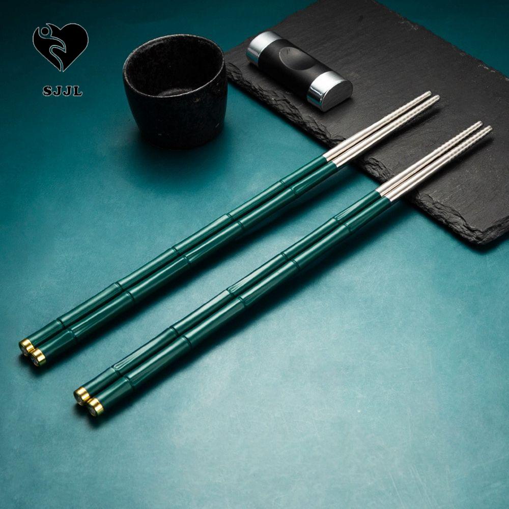 Đũa ăn SJJL bằng thép không gỉ 304 cao cấp an toàn cho sức khỏe