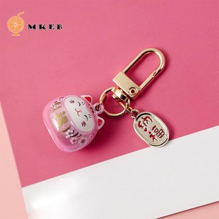 Móc khóa MKEB kiểu mèo may mắn dễ thương