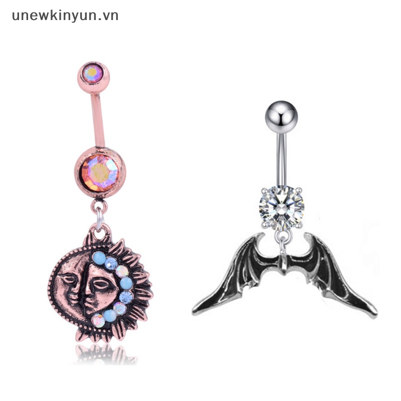 Khuyên Rốn Hình Mèo / Dơi Độc Đáo Cá Tính Cho Nam Nữ