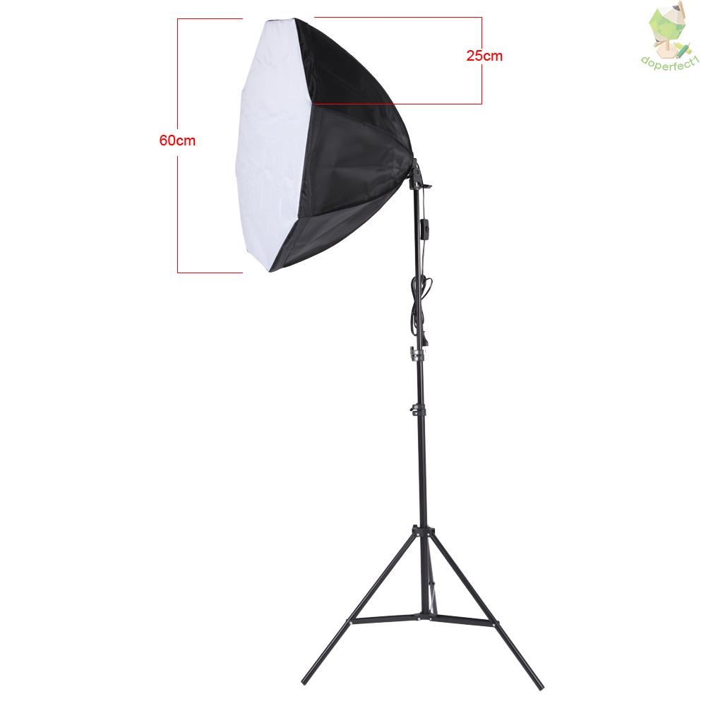 Bộ Đèn Chụp Ảnh Chuyên Nghiệp 5500K 135W Kèm Giá Đỡ Hình Bát Giác Came-6.7