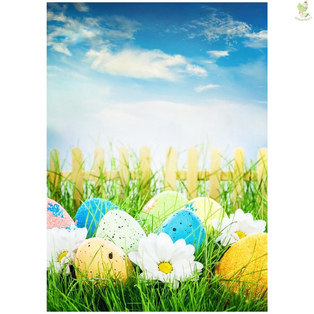 Easter Theme Photography Background Portrait Photography Backdrops Photo Studio Props 1.5 * 2.1m/ 5 * 7ft for Baby Photo   Came-6.5