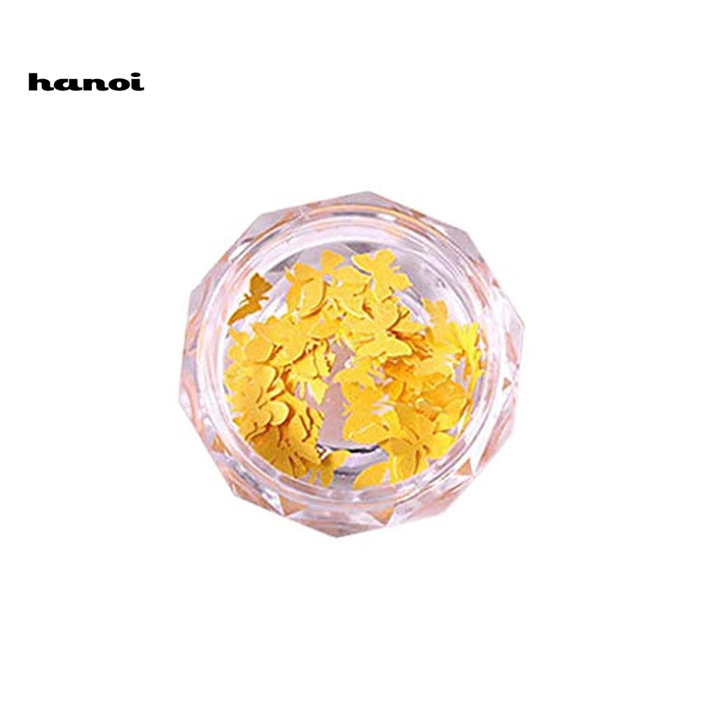 Miếng Dán Trang Trí Móng Tay Hình Bướm Mini DIY