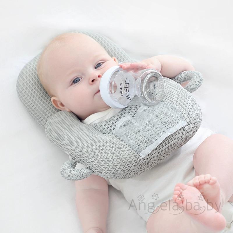 Gối Ngủ Chống Bẹp Đầu Hỗ Trợ Bé Uống Sữa Tiện Dụng