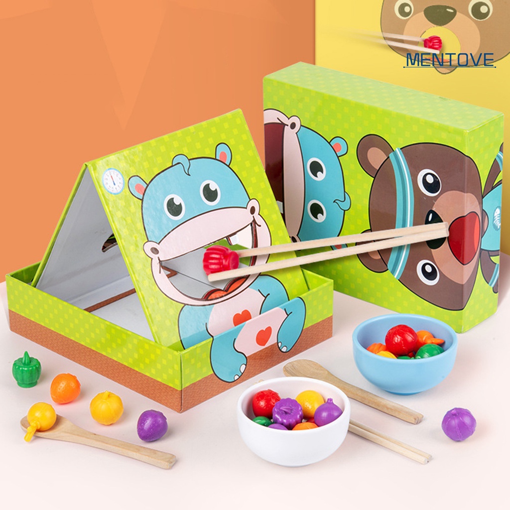 [MT] Đũa Tập Ăn Hình Gấu Nhiều Màu Sắc Cho Trẻ Em