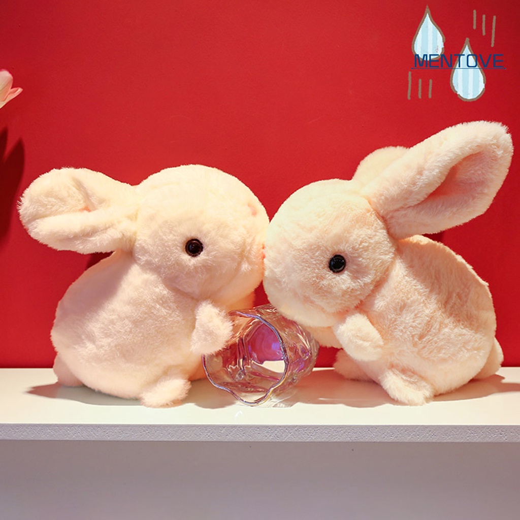 Thỏ Nhồi Bông 3D Trang Trí Đáng Yêu 20 / 28cm