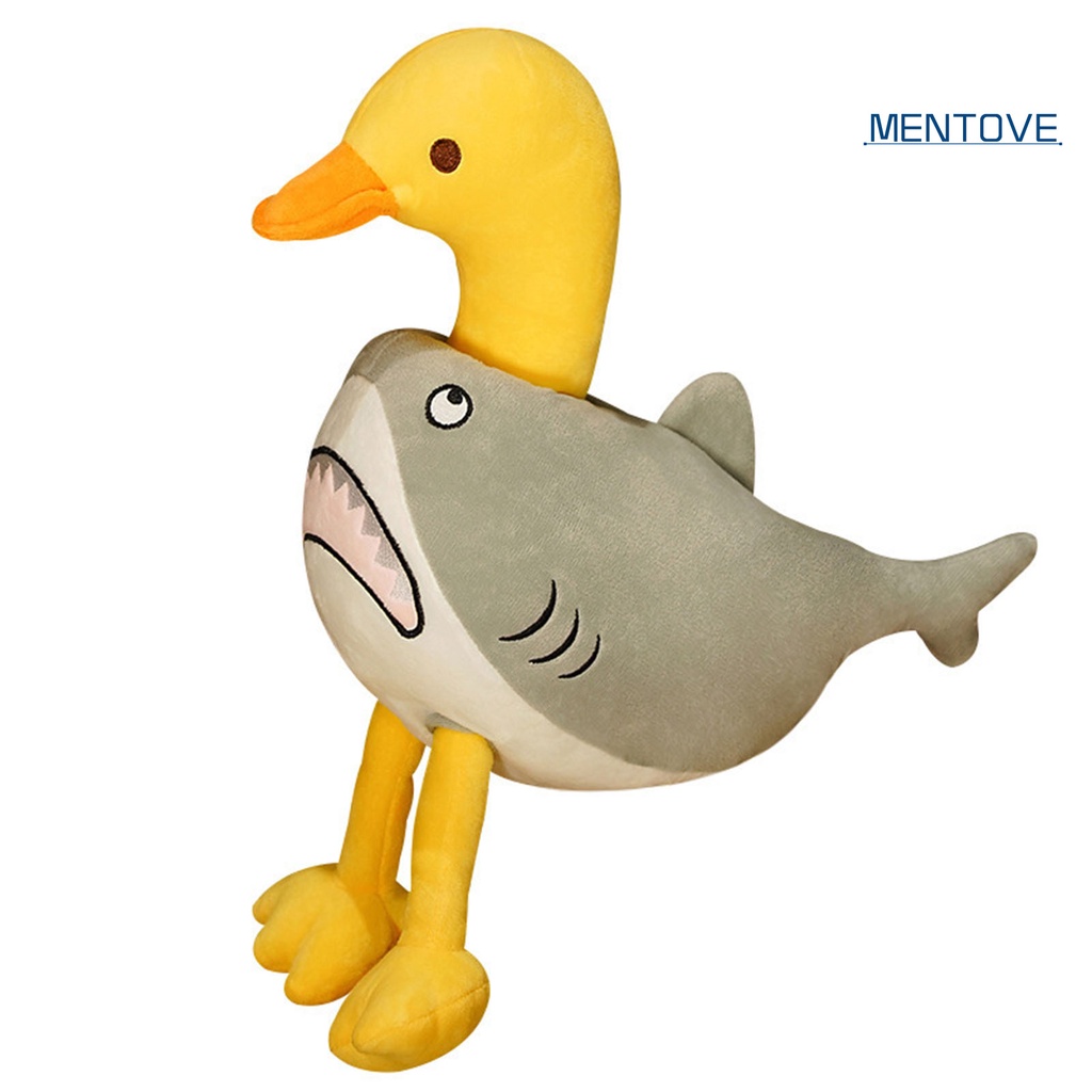 Thú Nhồi Bông Hình Cá Mập / Vịt Hoạt Hình Đa Năng Dễ Thương Trang Trí Nhà Cửa