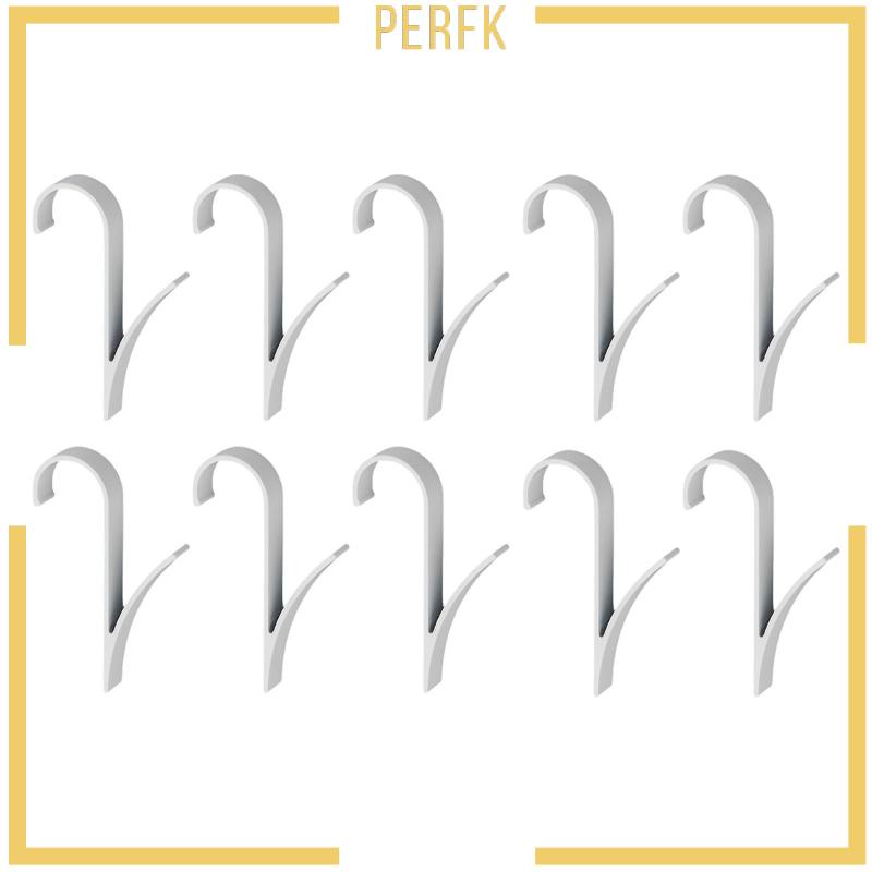 Set 10 Móc Treo Đồ Bằng Kim Loại Tiện Dụng Cho Phòng Ngủ / Tủ Quần Áo