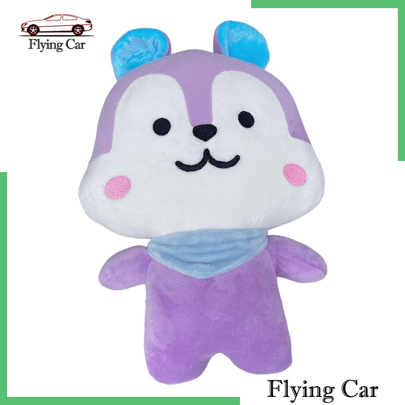 [Lzdjfmy2] Gối Ôm Đa Năng Màu Tím Trang Trí Xe Hơi / Tiệc Tùng / Búp Bê