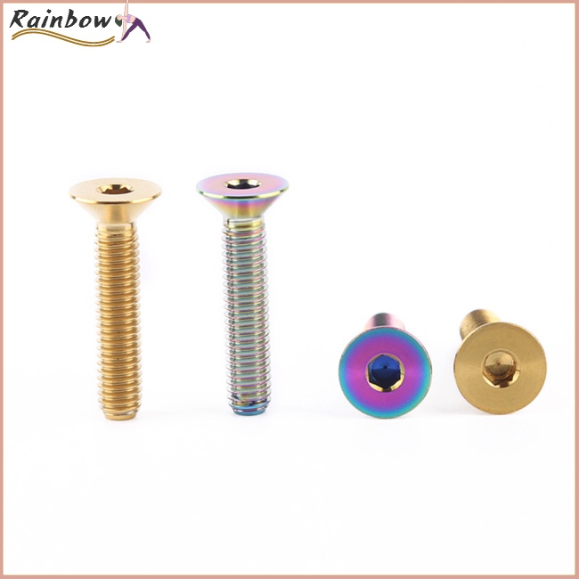 Ốc Vít Hợp Kim Titan TC4 / GR5 M6X10 / 15 / 20 / 25 / 30 / 35 Chuyên Dụng