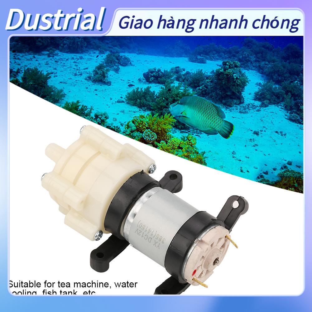 Dustrial DC 12V Điện Mini Màng Hút Nước Máy Pha Trà Bể Cá