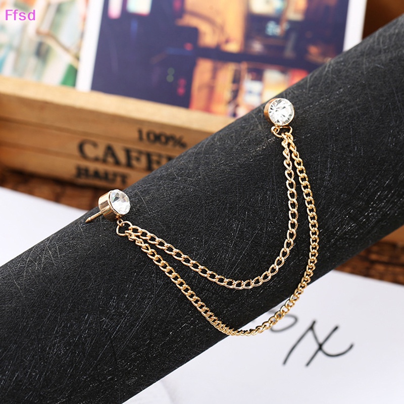 Ghim Cài Áo Đính Đá Pha Lê / Ngọc Trai Hình Tròn Thời Trang Cho Nữ