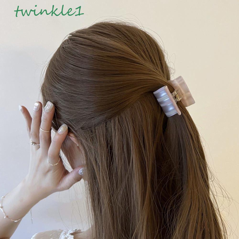 Kẹp Tóc Đuôi Ngựa Hình Cá Mập Lấp Lánh Thời Trang Hàn Quốc Cho Nữ