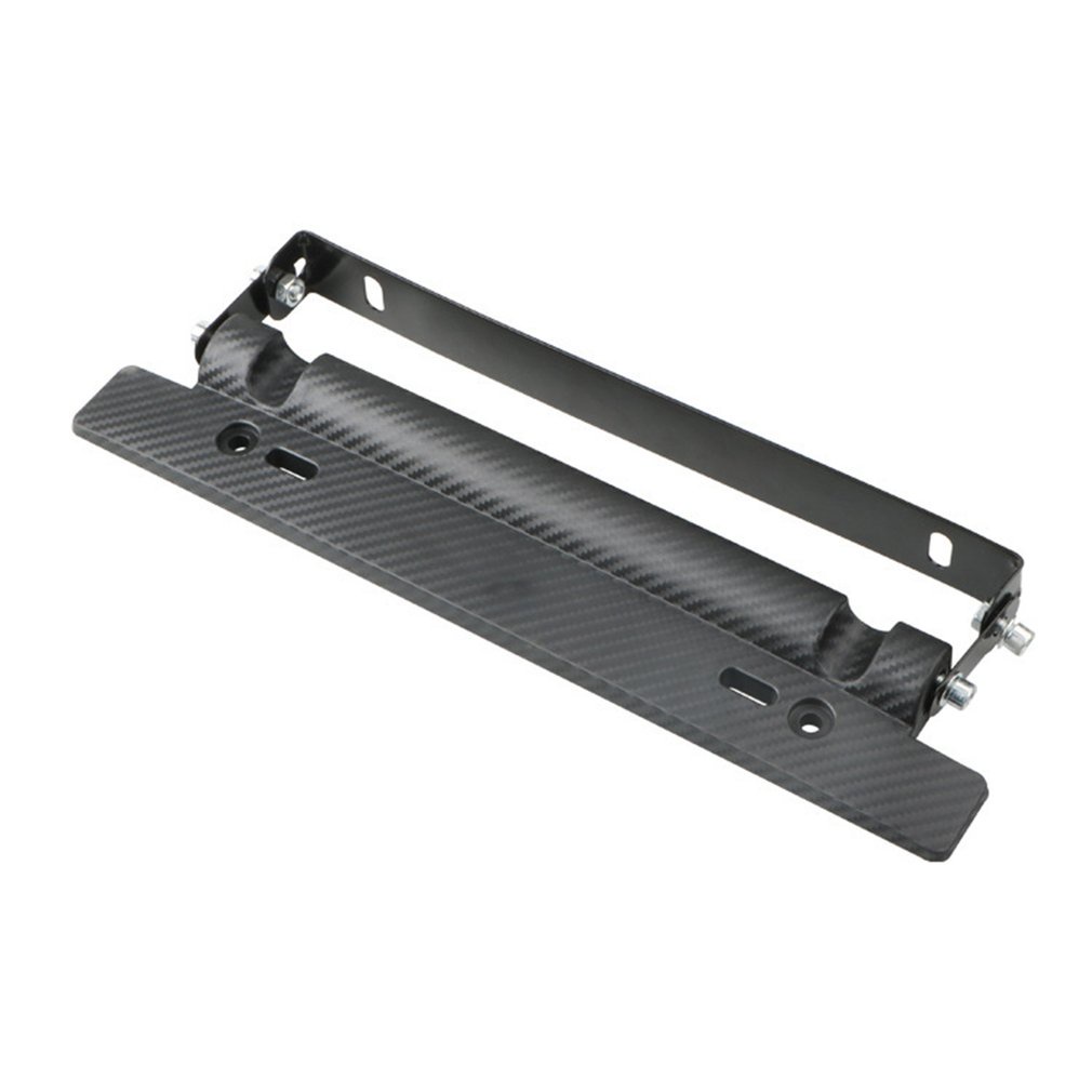 Adjustable License Plate Universal Car Accessories Front Mount Bracket Holder Bumper [Q/10]