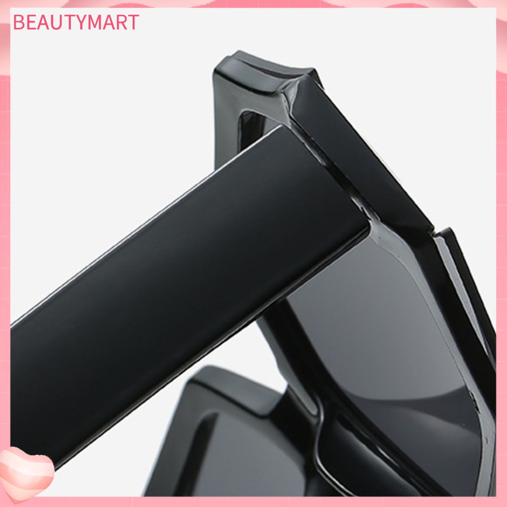 Kính Mát Gọng Lớn Chống Tia UV Màu Sắc Tương Phản Thời Trang Cho Nữ