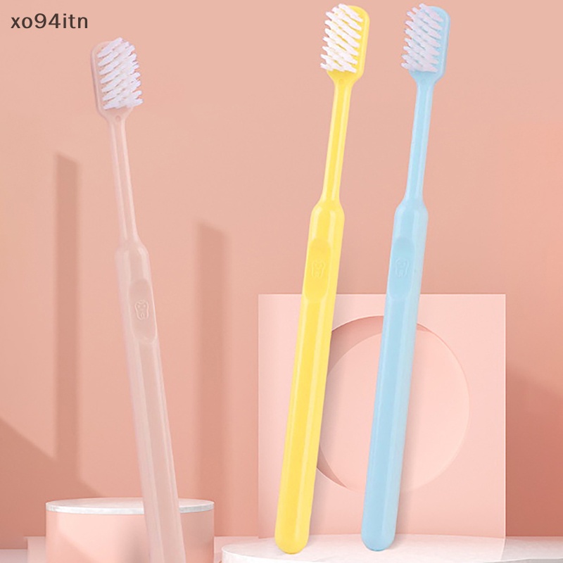 Tn Set 10 Bàn Chải Đánh Răng Lông Mềm Màu Kẹo Ngọt Dành Cho Người Lớn