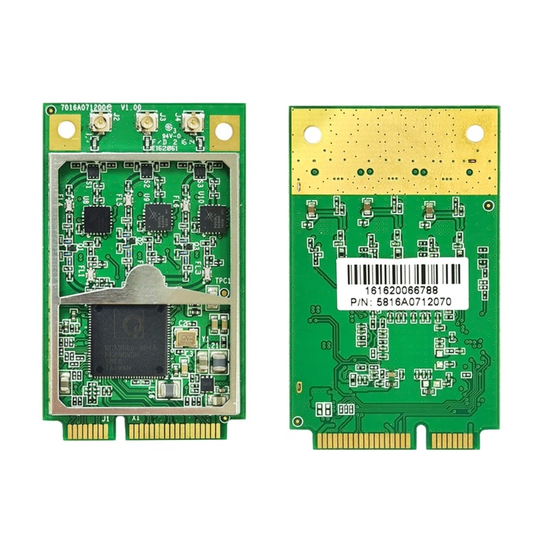 Thẻ Wifi Không Dây QCA9880 Mini PCIE 1300M 2 4G + 5G 3x3MIMO Chất Lượng Cao
