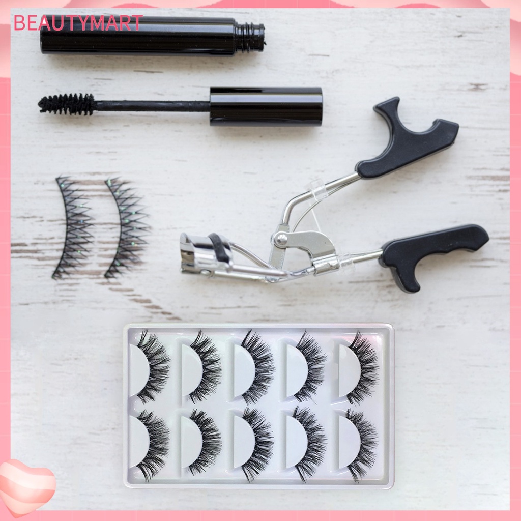 Set 5 Cặp Lông Mi Giả Dài Và Dày Tự Nhiên Trang Điểm Cho Nữ