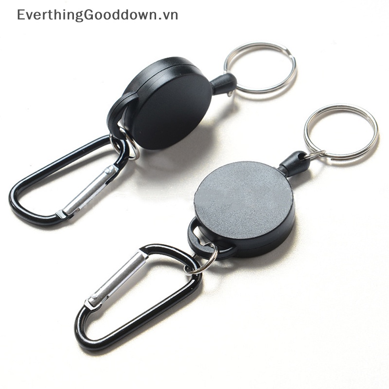 Everthinggooddown 2023 Móc Khóa Dây Thép Resilience Co Giãn Có Chuông Báo Động vn