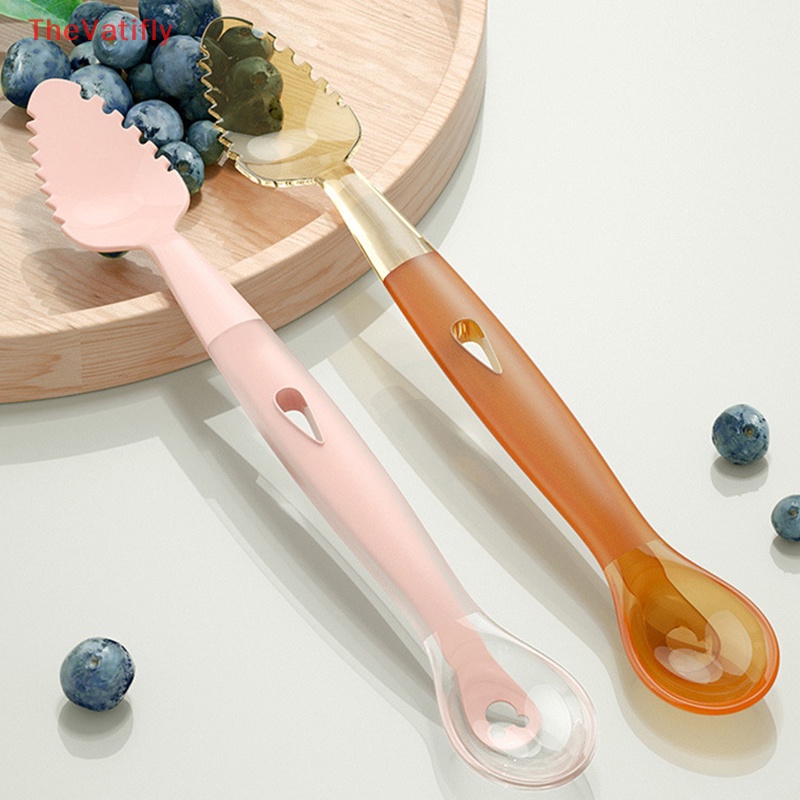 [Thevalifly] Muỗng Ăn Dặm Hai Đầu Bằng Chất Liệu PPSU Cho Bé Sơ Sinh